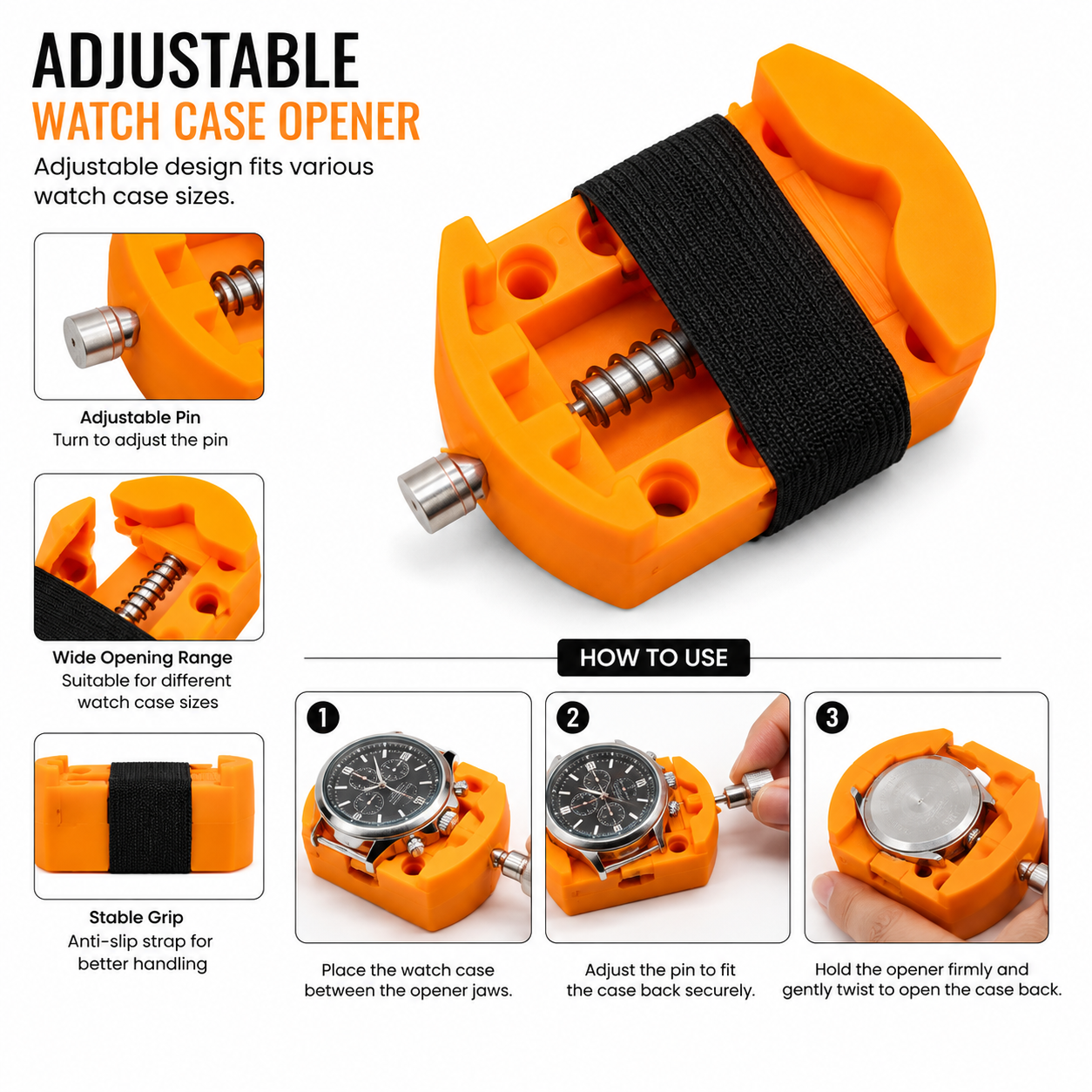 adjustable watch case opener tool adjustable watch case opener tool