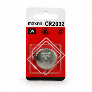 Home maxell cr2032 3v lithium coin cell battery hero image