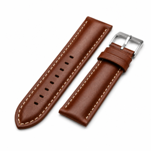 premium leather watch strap brown hero