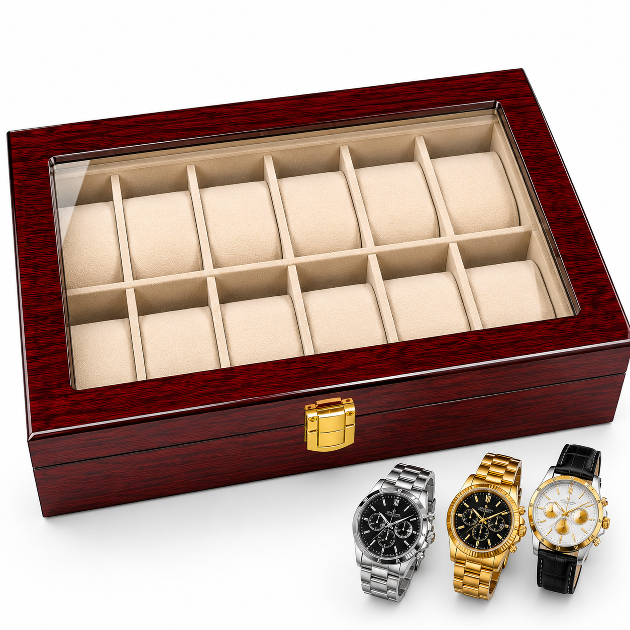 time watch nest 12 slot watch box luxury lifestyle time watch nest 12 slot watch box luxury lifestyle