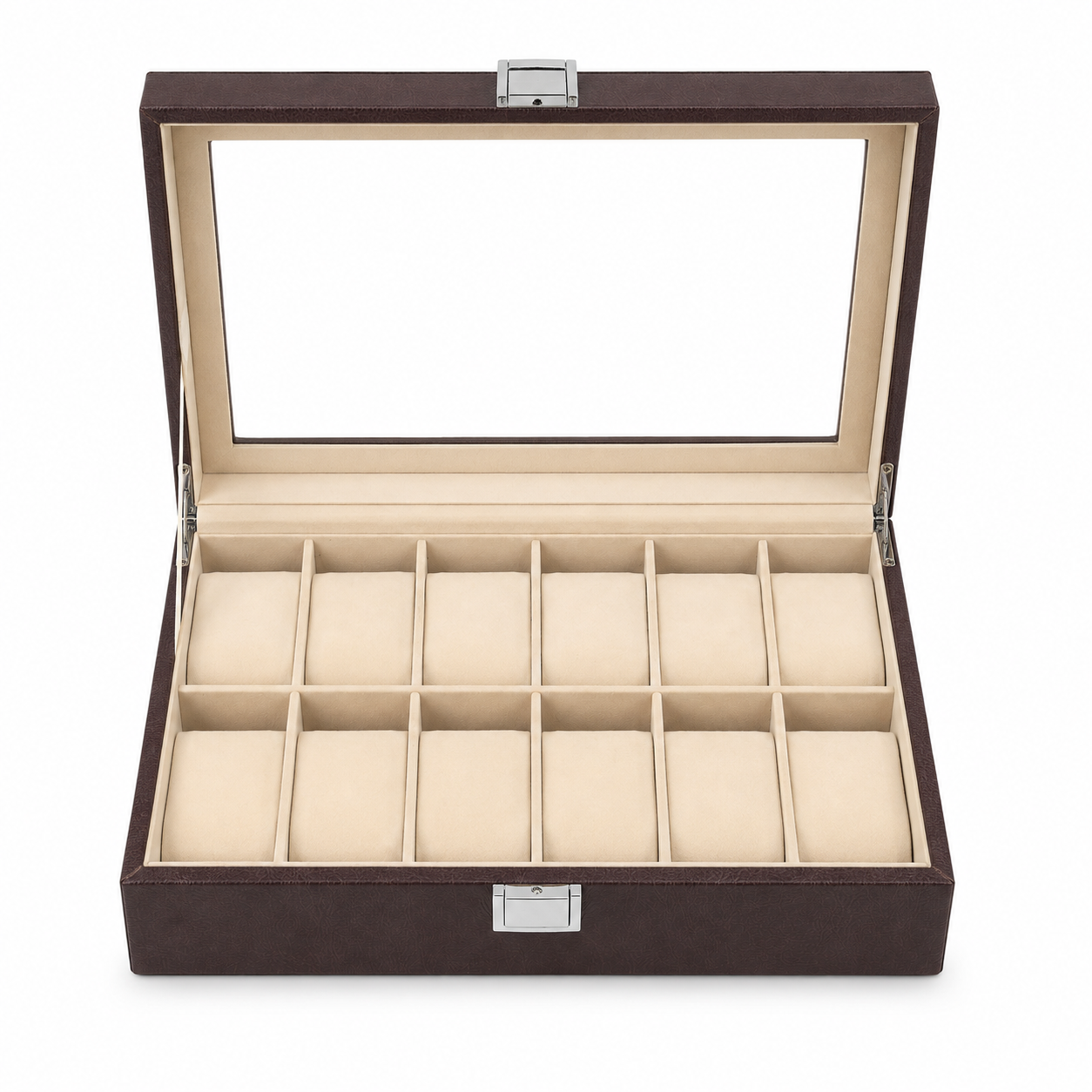 time watch nest 12 slot watch box open view time watch nest 12 slot watch box open view