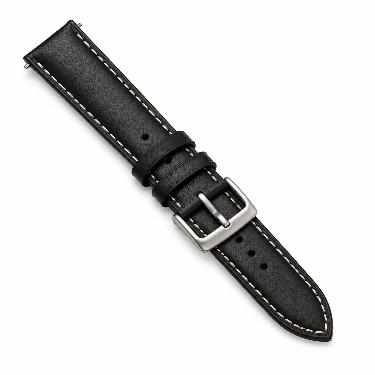 time watch nest black leather watch strap hero time watch nest black leather watch strap hero