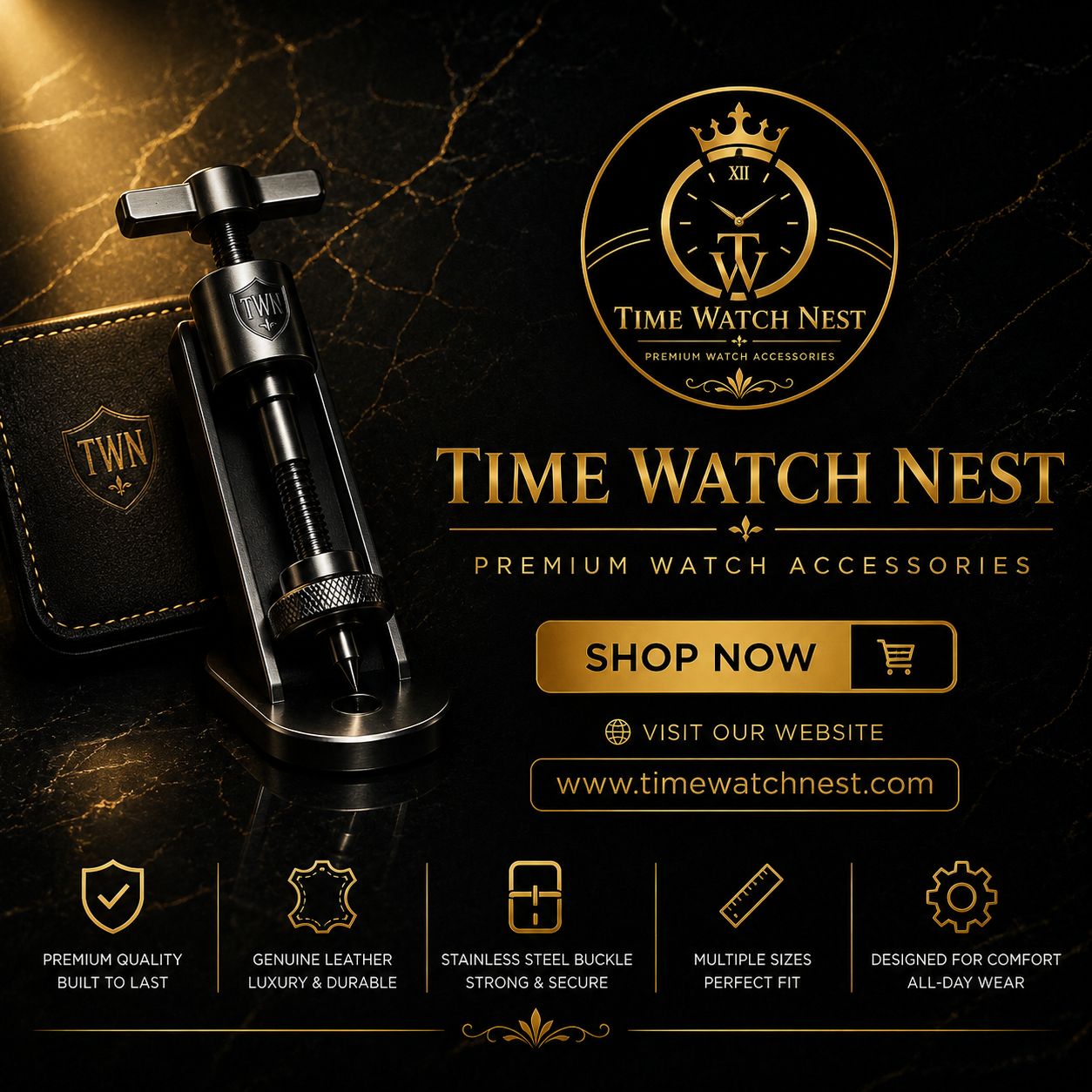 time watch nest leather watch strap brand banner time watch nest leather watch strap brand banner