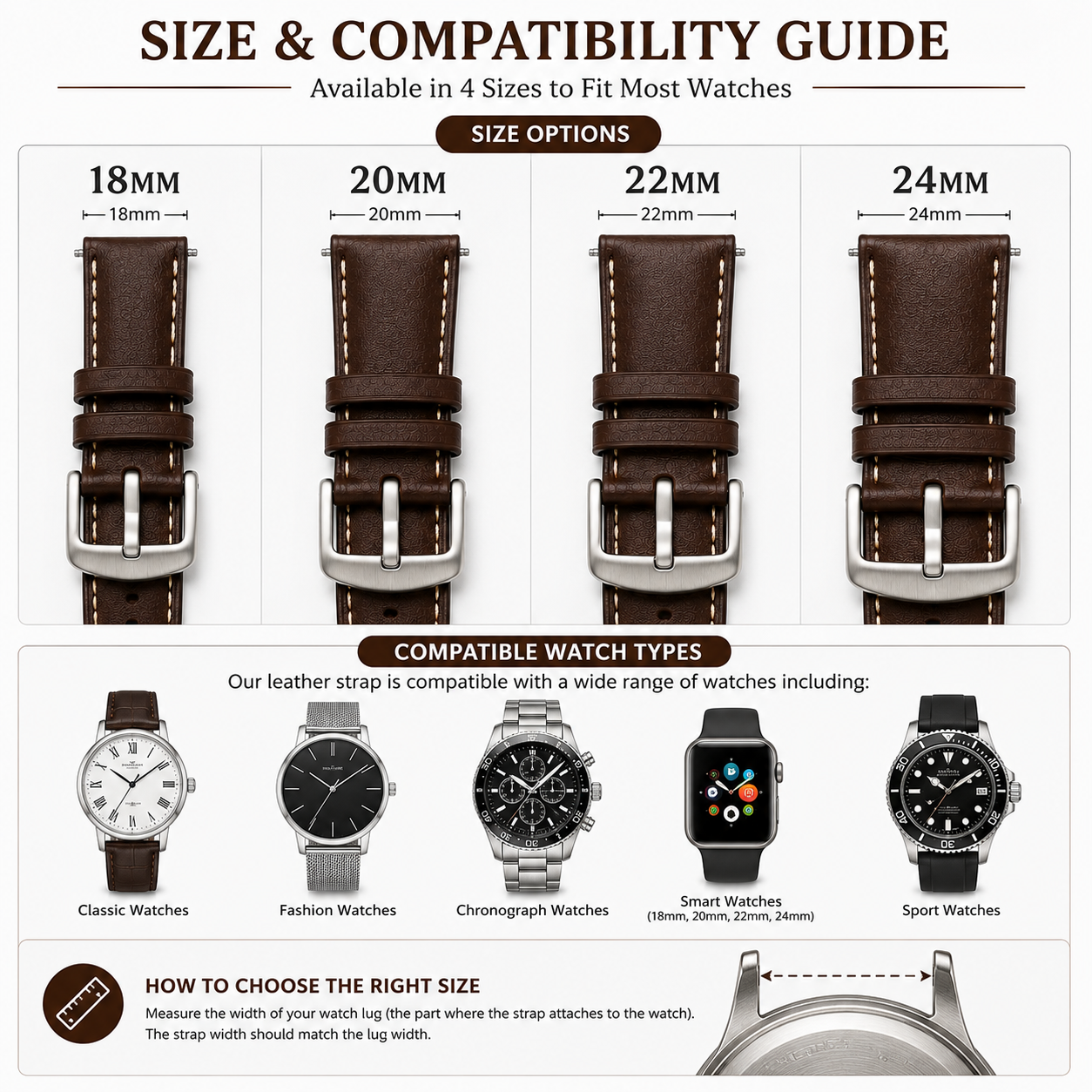 time watch nest leather watch strap size compatibility guid time watch nest leather watch strap size compatibility guid