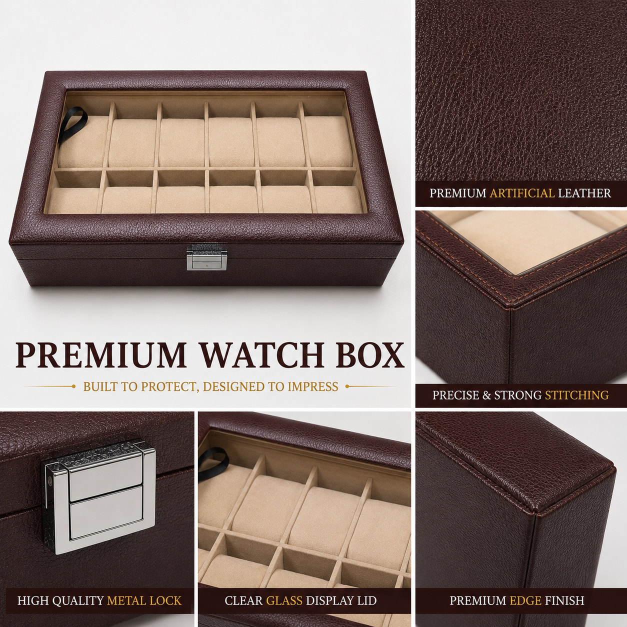 time watch nest watch box premium detail close up time watch nest watch box premium detail close up