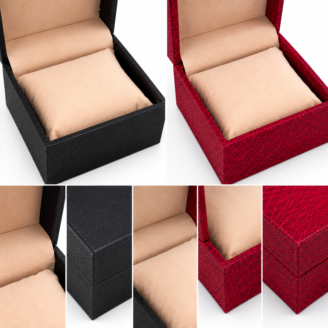 time watch nest watch gift box interior closeup time watch nest watch gift box interior closeup
