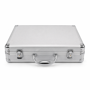 Premium 15 Slot Aluminium Watch Storage Case by Time Watch Nest on White Background