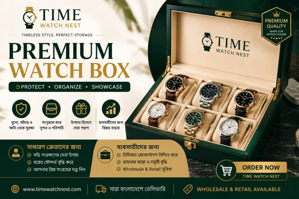 Premium Watch Box Bangladesh