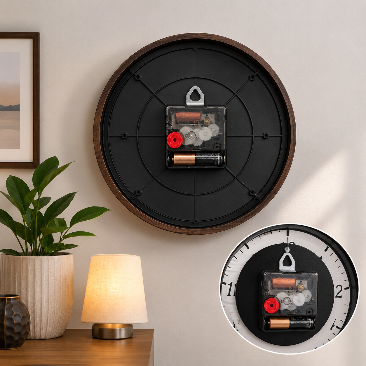 quartz clock movement installed wall clock quartz clock movement installed wall clock