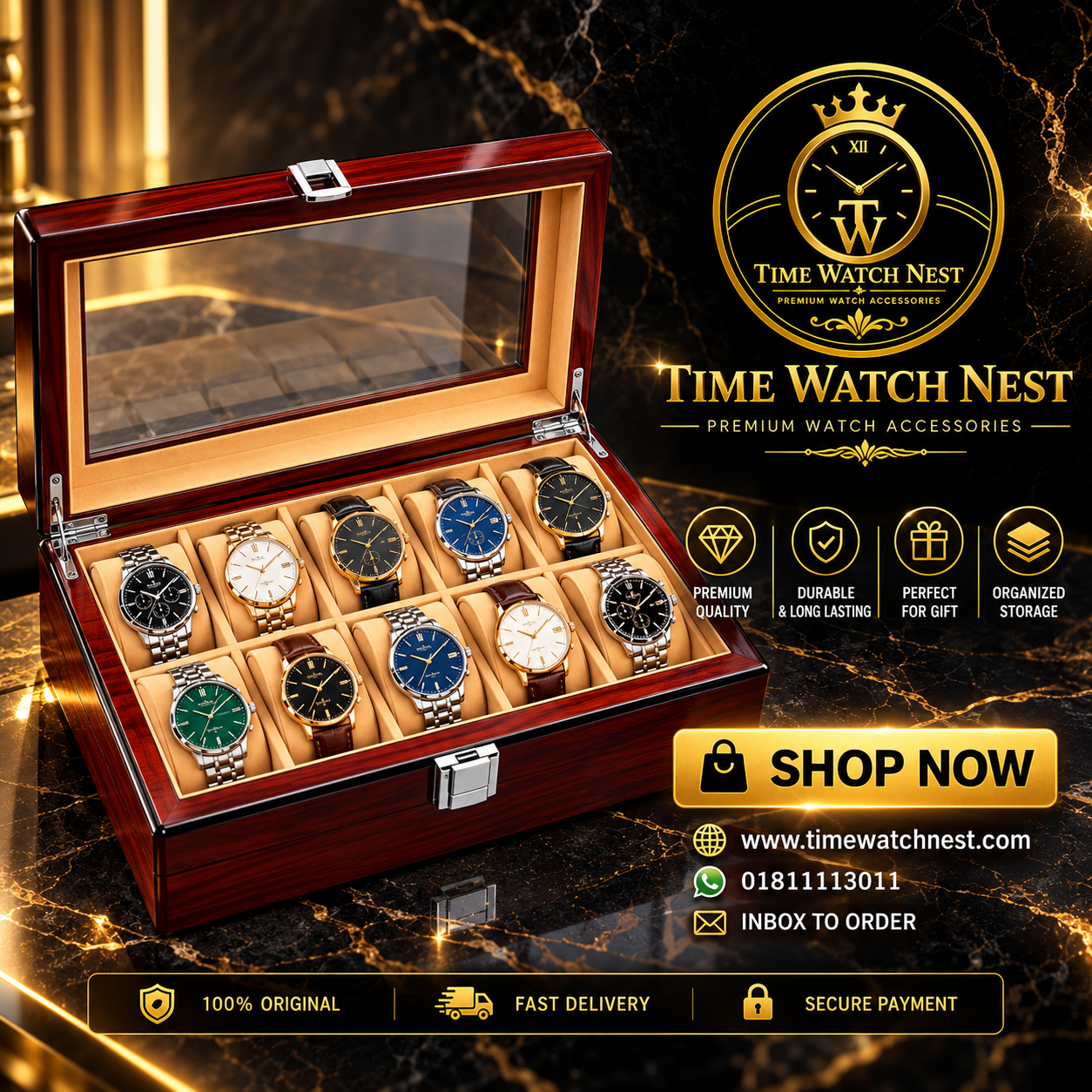 time watch nest 10 slot watch box premium brand banner.jpg time watch nest 10 slot watch box premium brand banner.jpg